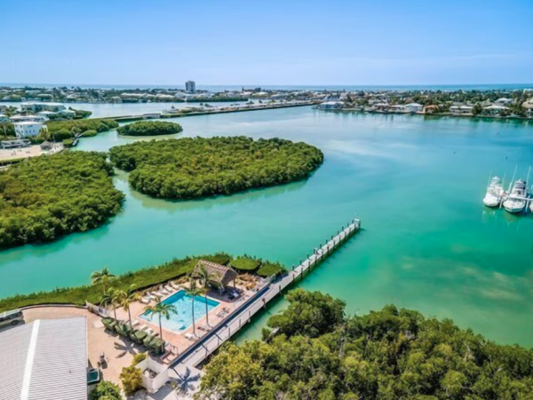 Waterfront Rental with Private Boat Access, Pool, Jacuzzi & Views of Bonefish Bay